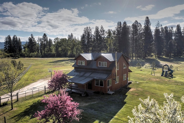 85 Martin Ln, Florence, MT 59833 - aerial view of property and surrounding area