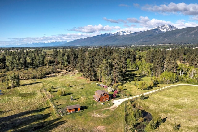 85 Martin Ln, Florence, MT 59833 - view of rural area with mountains and a forest
