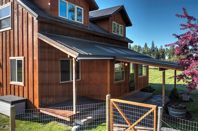 85 Martin Ln, Florence, MT 59833 - view of home's exterior with metal roof