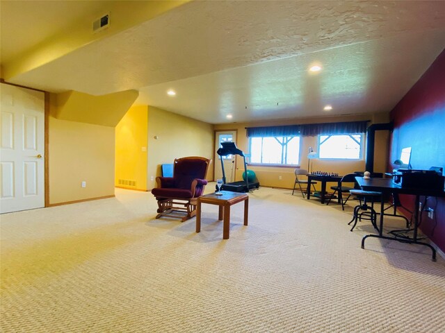 4863 Scott Allen Dr, Missoula, MT 59803 - sitting room with carpet floors and recessed lighting