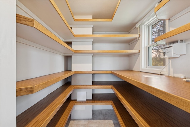 view of storage room