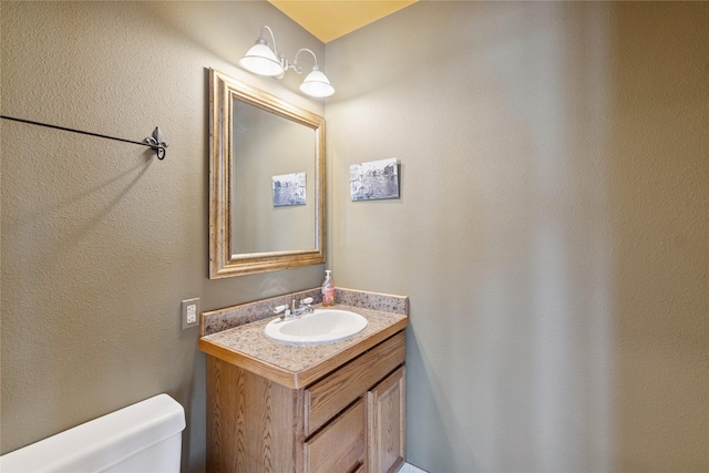 7100 Black Lake Rd, Rexford, MT 59930 - bathroom with toilet and vanity
