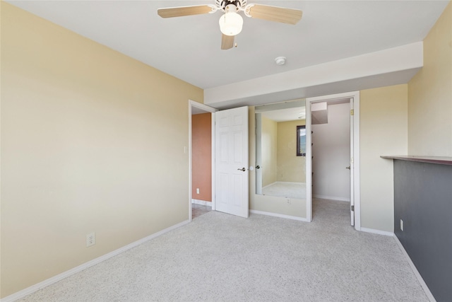 7100 Black Lake Rd, Rexford, MT 59930 - unfurnished bedroom featuring carpet floors and ceiling fan