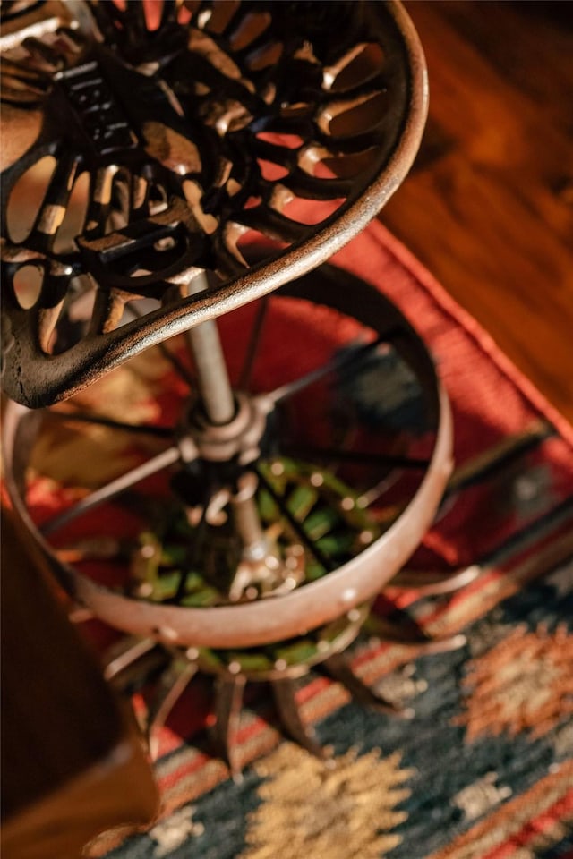 view of details