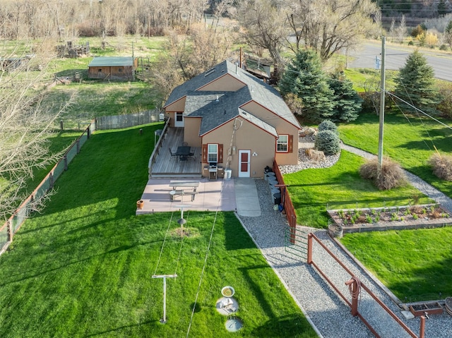 bird's eye view