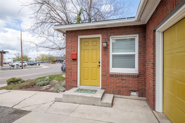 1702 Bancroft St, Missoula, MT 59801 - doorway to property featuring brick siding