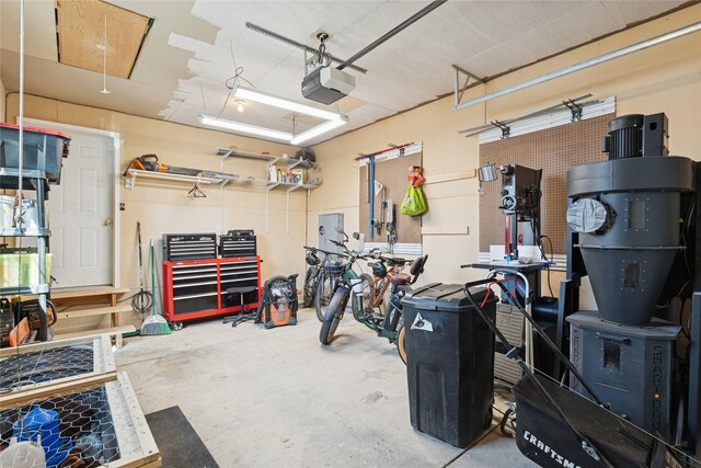 1020 3rd Ave E, Columbia Falls, MT 59912 - garage with a garage door opener