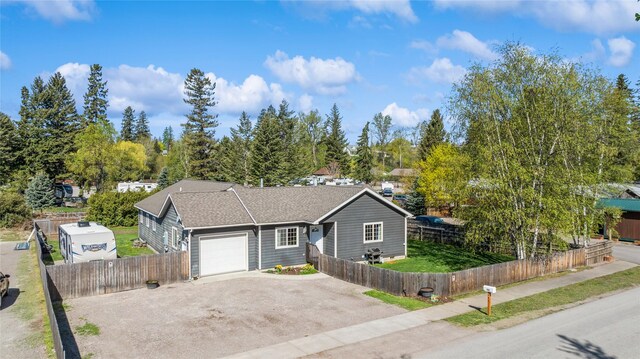1020 3rd Ave E, Columbia Falls, MT 59912 - aerial view with a residential view