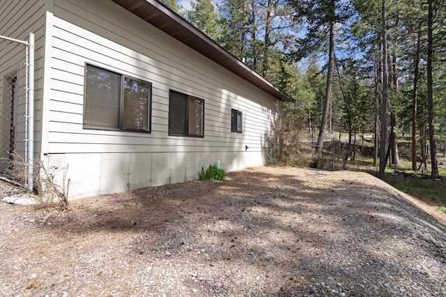 view of side of home