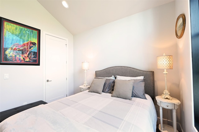 2 Mahonia Ct, Plains, MT 59859 - bedroom featuring lofted ceiling and recessed lighting