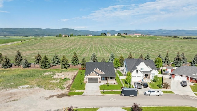 268 Landing Ln, Kalispell, MT 59901 - aerial view of sparsely populated area with mountains
