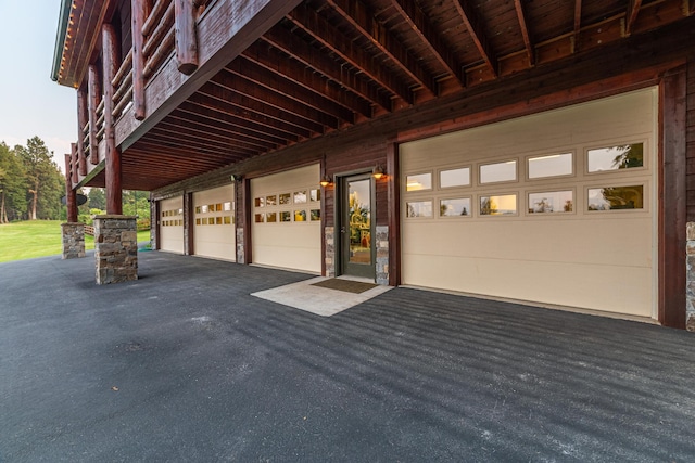 420 Deer Creek Rd, Lakeside, MT 59922 - garage with driveway