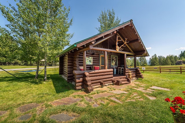 420 Deer Creek Rd, Lakeside, MT 59922 - view of front of home with log siding