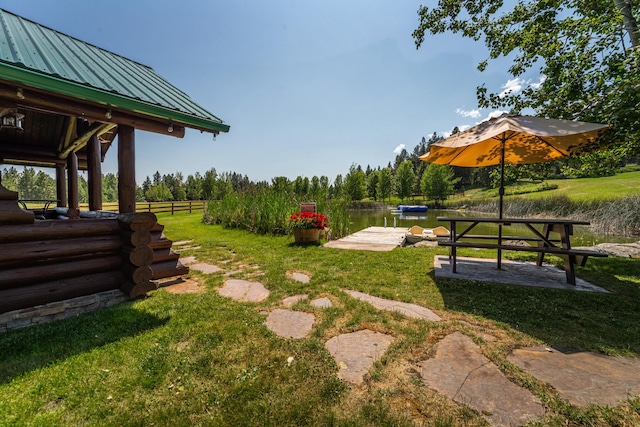 420 Deer Creek Rd, Lakeside, MT 59922 - view of yard with a water view