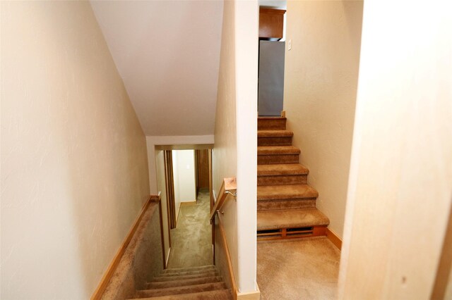 1611 Peosta Ave, Helena, MT 59601 - staircase featuring carpet