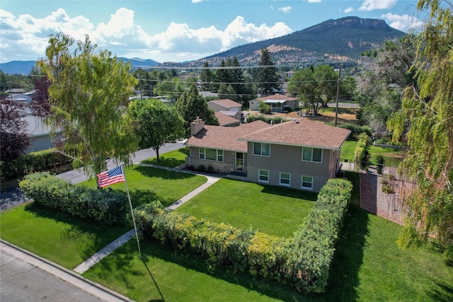 1611 Peosta Ave, Helena, MT 59601 - bird's eye view with a mountain view
