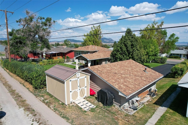 1611 Peosta Ave, Helena, MT 59601 - aerial view featuring a mountain view