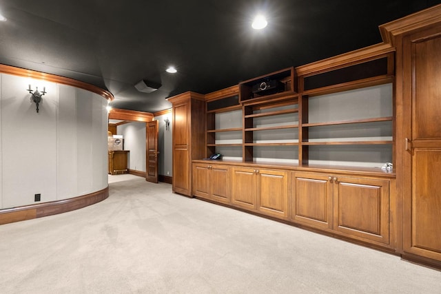 305 Columbia Ave, Whitefish, MT 59937 - cinema featuring light carpet and recessed lighting