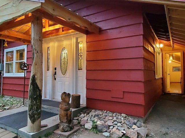 4056 Snow Fleury Ln, Lincoln, MT 59639 - view of property entrance