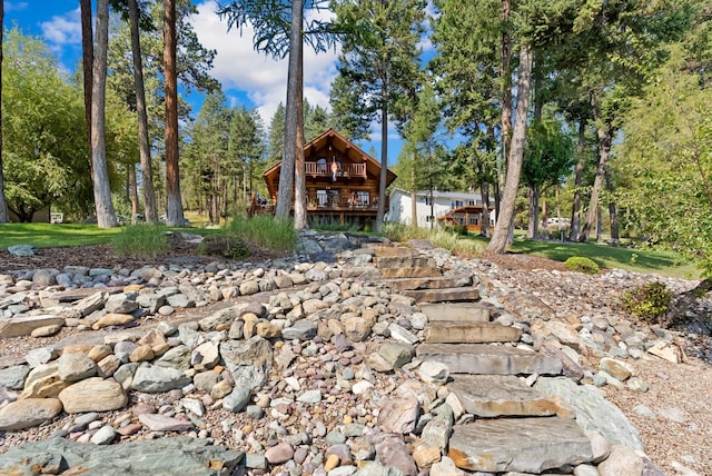 662 S Foys Lake Dr, Kalispell, MT 59901 - rear view of house