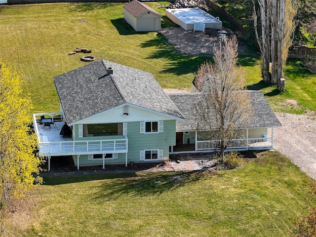 aerial view
