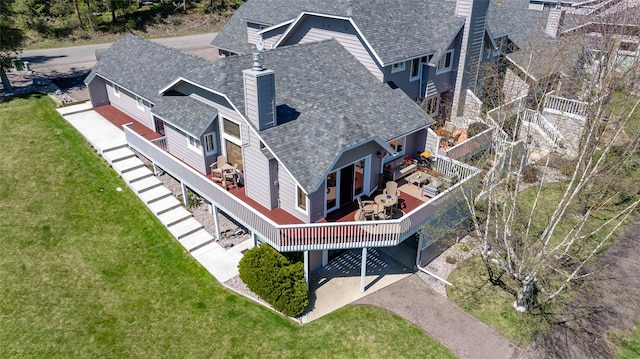 bird's eye view