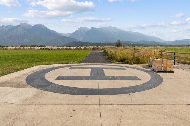 61574 Hillside Rd, Saint Ignatius, MT 59865 - exterior space featuring a rural view and a mountain view