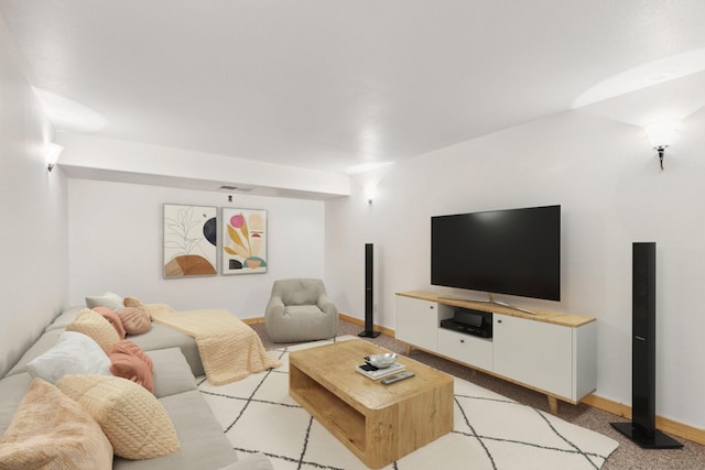 61574 Hillside Rd, Saint Ignatius, MT 59865 - living area featuring visible vents and baseboards