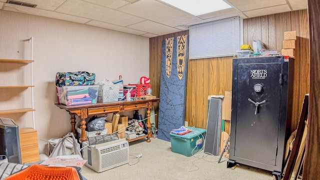 storage featuring visible vents
