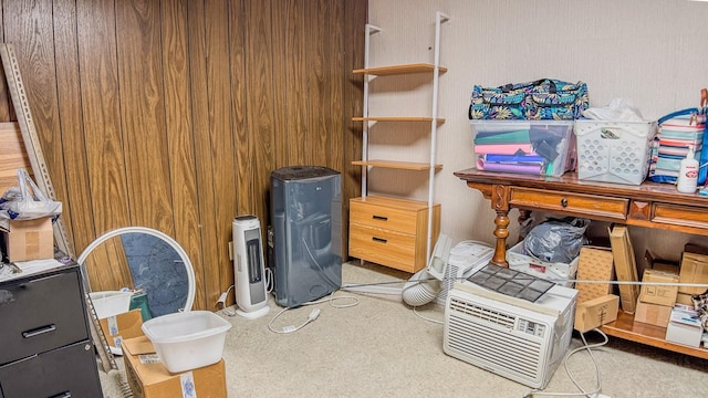 view of storage room