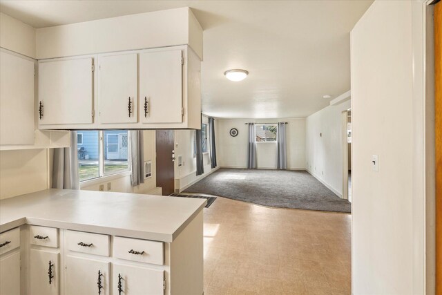 172 Holt Dr Unit A, B & C, Bigfork, MT 59911 - kitchen featuring light floors, light countertops, and plenty of natural light