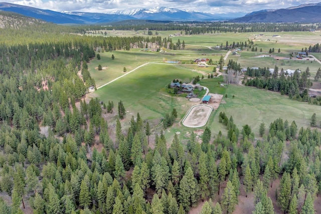 view of property location featuring mountains