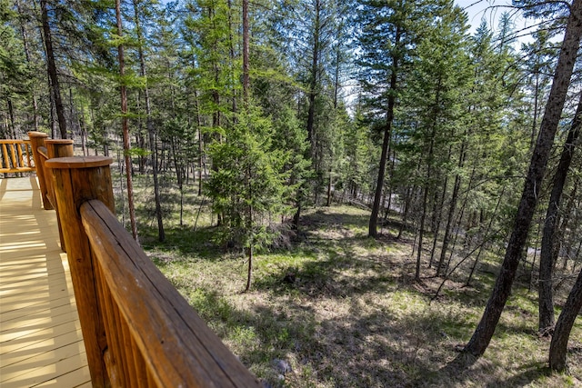 148 Muley Rd, Lakeside, MT 59922 - view of yard with a view of trees