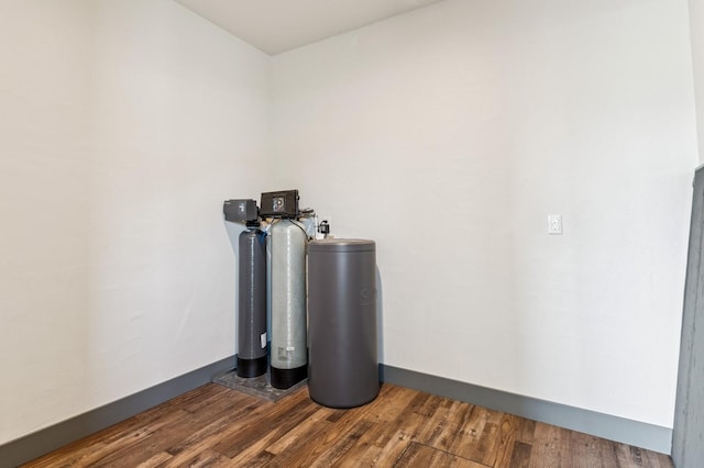view of utility room