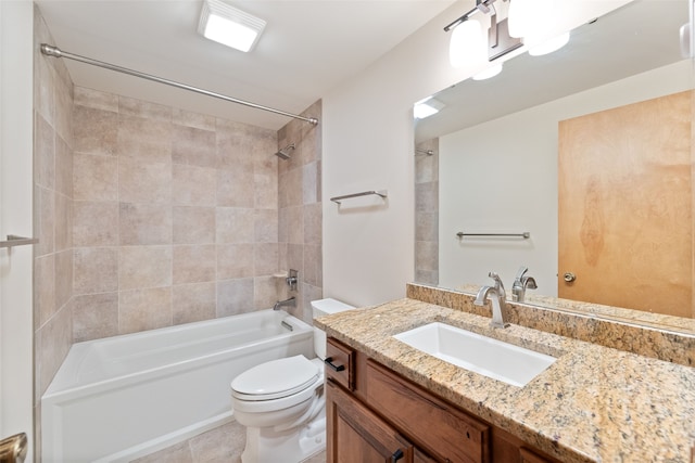 6280 Alamosa Ln, Bozeman, MT 59718 - bathroom with toilet,  shower combination, and vanity