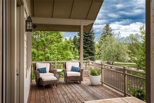 view of deck