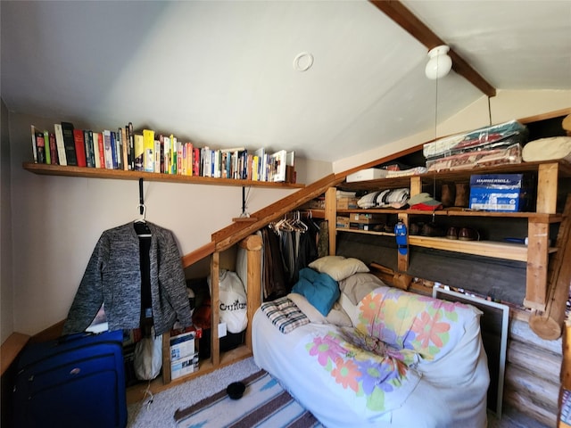 view of storage