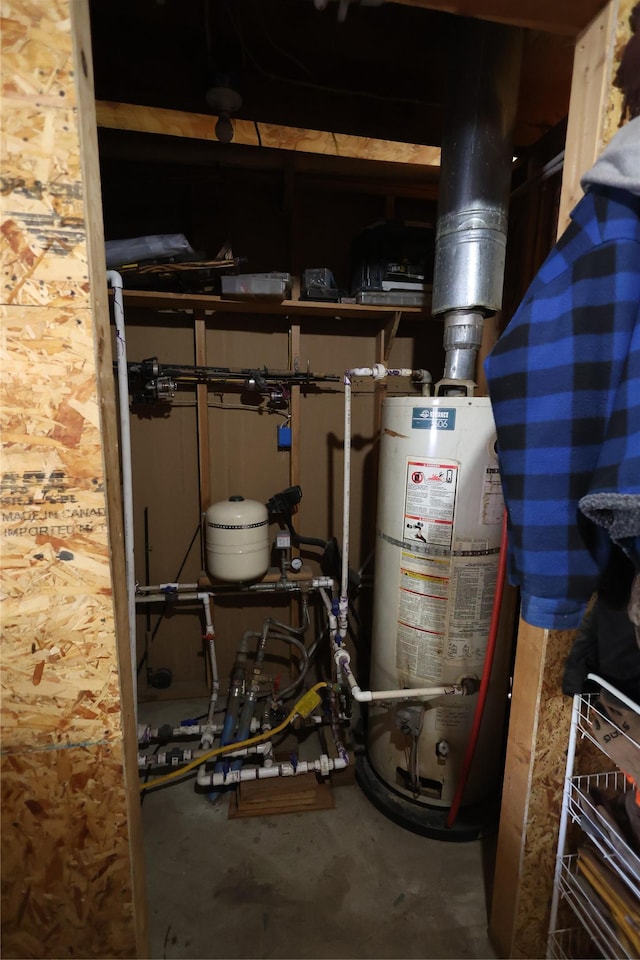 utilities featuring water heater