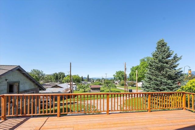 1108 9th St E, Polson, MT 59860 - view of deck