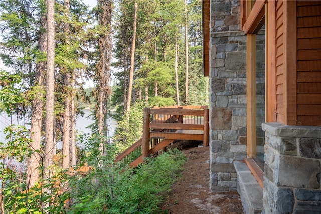 144 S Shore Pl, Seeley Lake, MT 59868 - view of deck