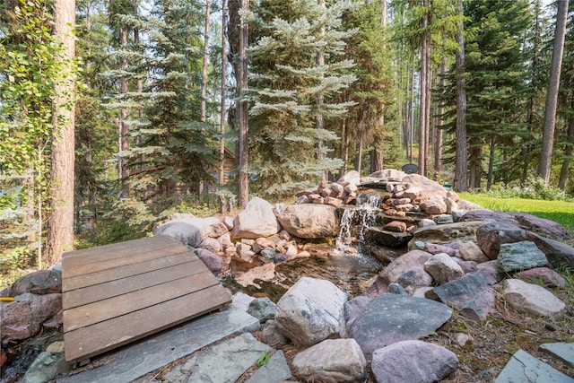 144 S Shore Pl, Seeley Lake, MT 59868 - view of yard with a wooded view
