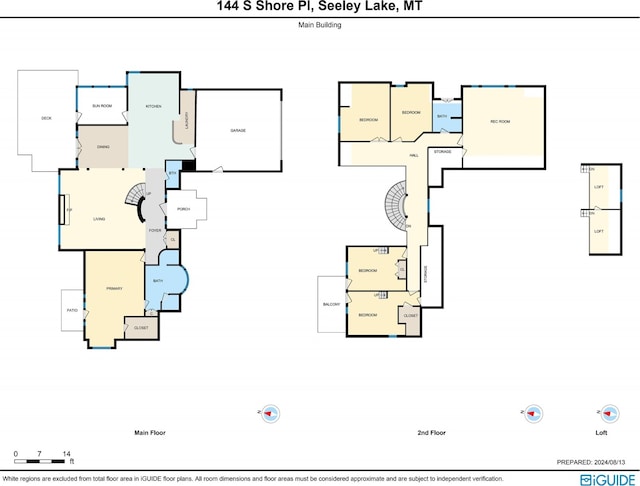 144 S Shore Pl, Seeley Lake, MT 59868 - view of home floor plan