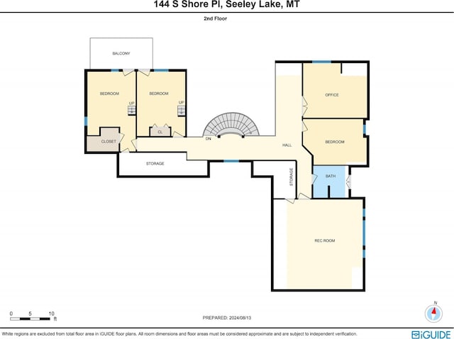 144 S Shore Pl, Seeley Lake, MT 59868 - view of floor plan / room layout