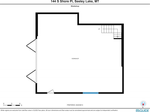 144 S Shore Pl, Seeley Lake, MT 59868 - view of floor plan / room layout