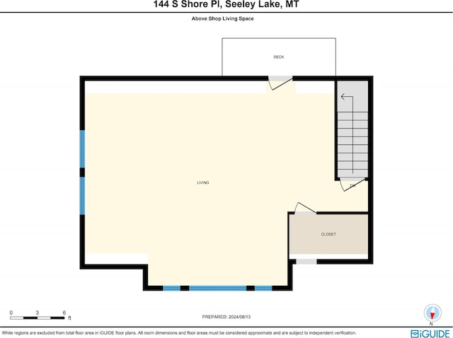 144 S Shore Pl, Seeley Lake, MT 59868 - view of room layout