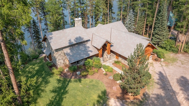 144 S Shore Pl, Seeley Lake, MT 59868 - view from above of property