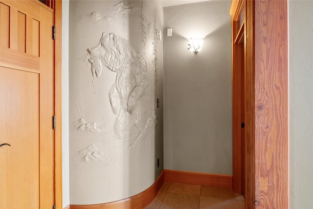 144 S Shore Pl, Seeley Lake, MT 59868 - corridor with tile patterned flooring