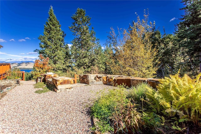 42746 Knuppel Ln, Big Arm, MT 59910 - view of yard