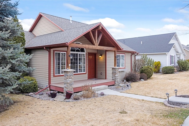 3817 Concord Dr, Missoula, MT 59808 - bungalow-style home featuring roof with shingles