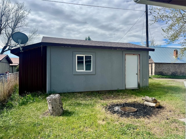 208 2nd Ave S, Belt, MT 59412 - view of outdoor structure featuring fence
